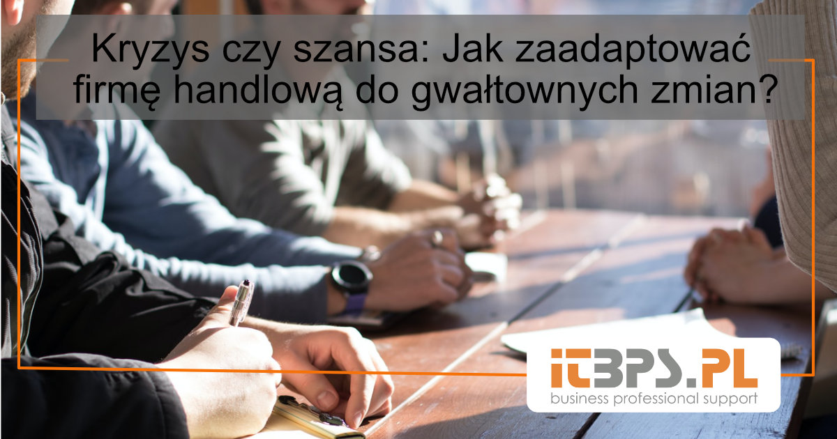 Kryzys czy szansa: Jak zaadaptować firmę handlową do gwałtownych zmian?