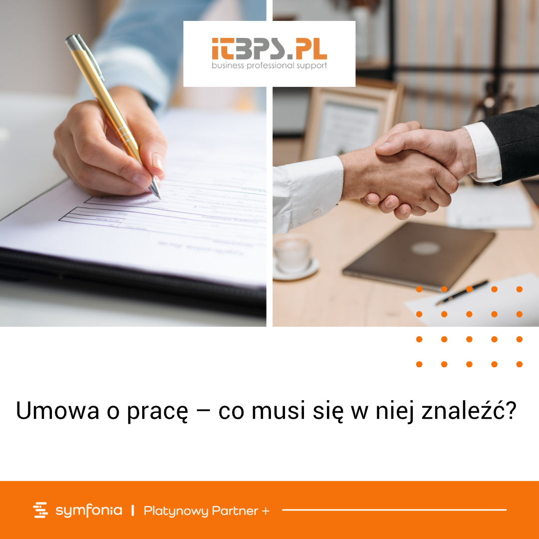 Umowa o pracę – co musi się w niej znaleźć?